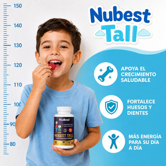 Nubest Tall: Acelera el crecimiento natural hasta un 45% más en tan solo 90 días